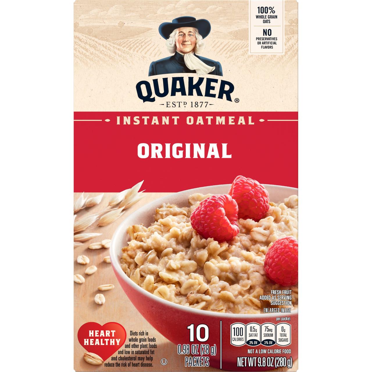 Quaker oatmeal strikes foodbabe