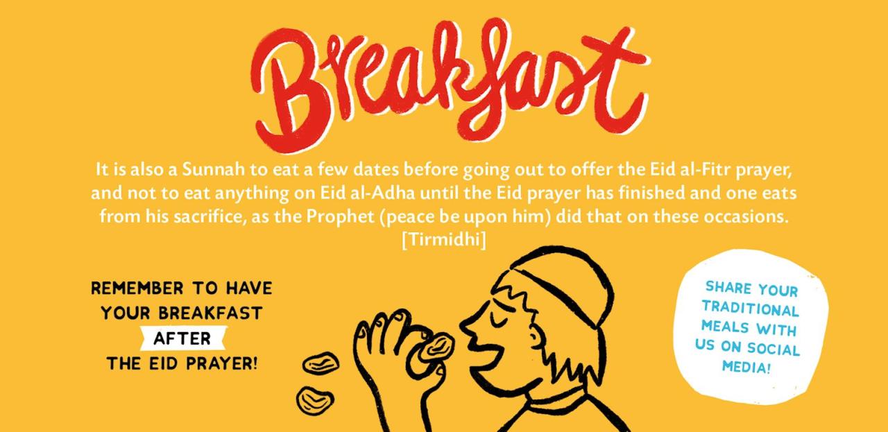 Eid adha al prophetic steps easy breakfast enjoy