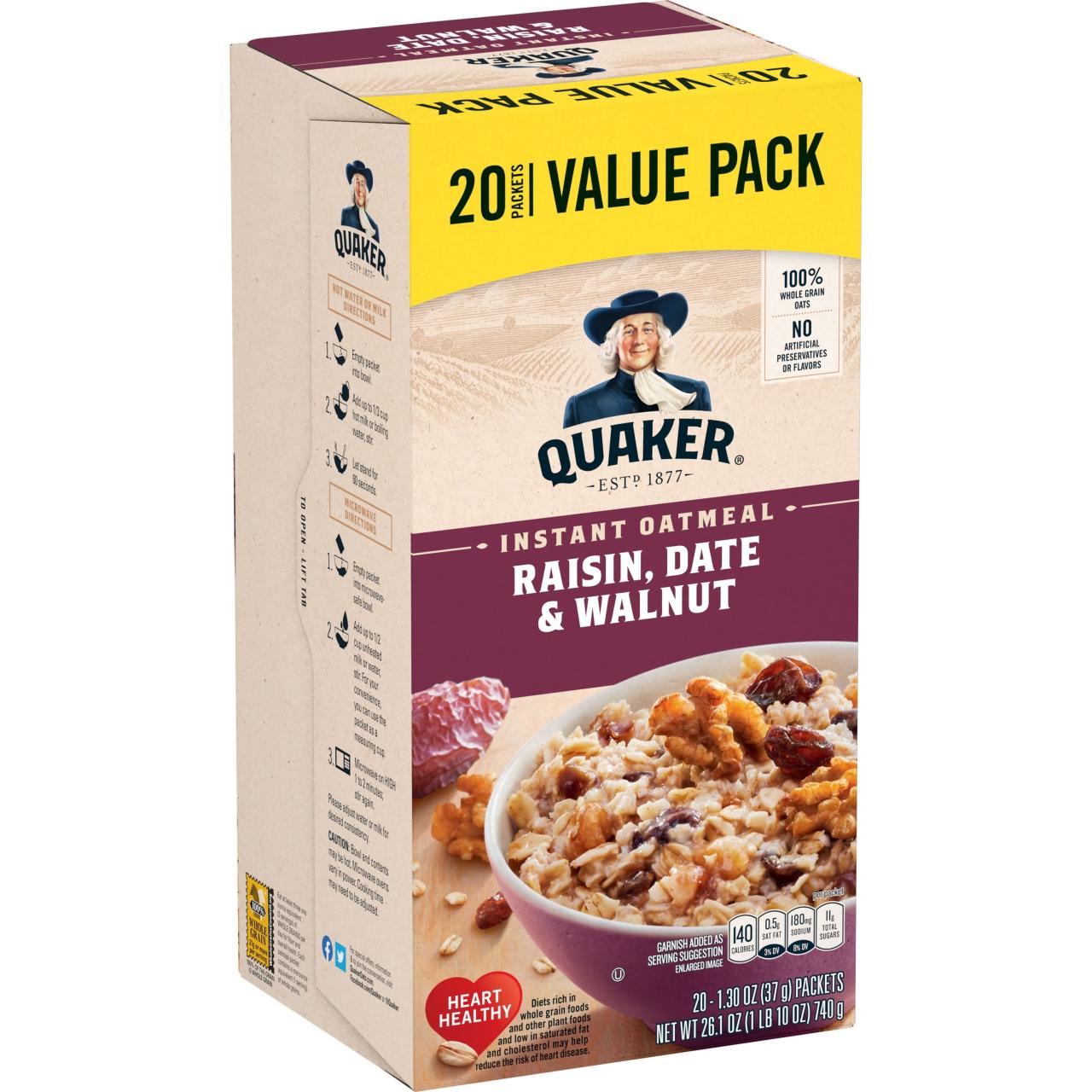 Manfaat quaker oatmeal