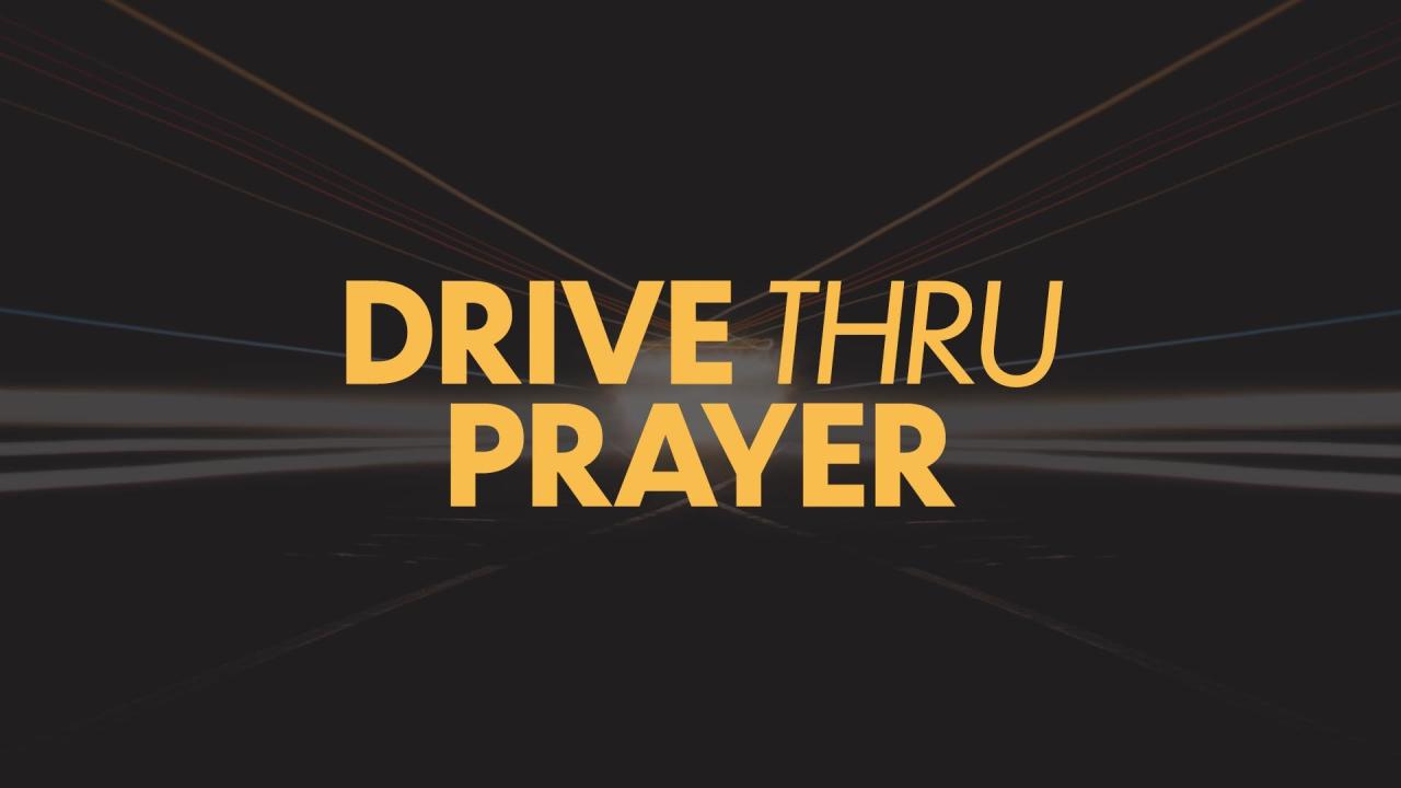 Prayer drive event details