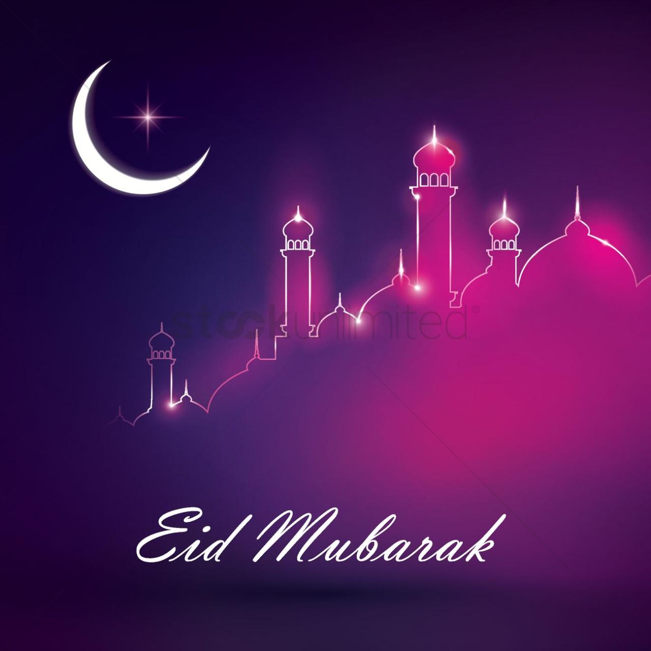 Eid mubarak fitr al ul moon india adha bakri date whatsapp when time wishes happy stickers chand raat sighting year