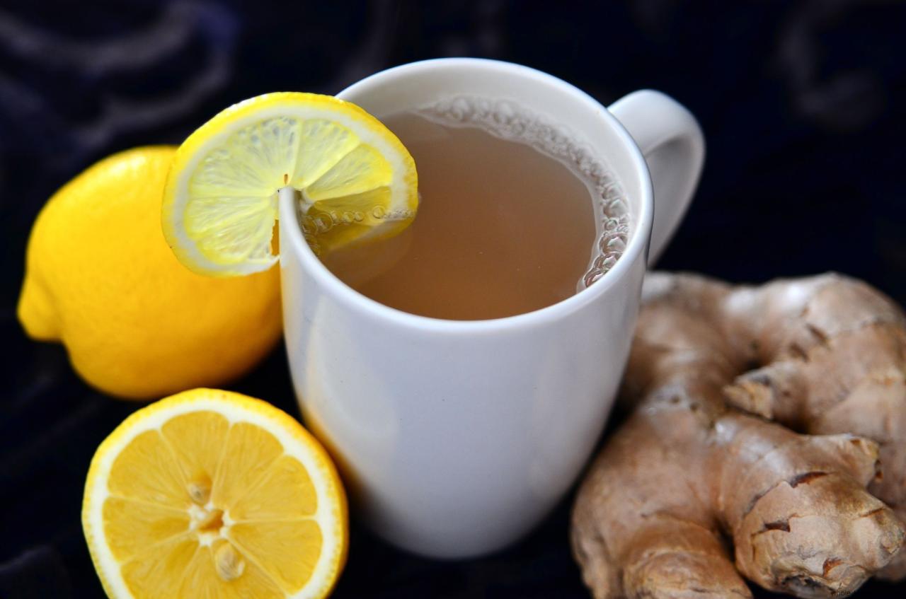 Tea ginger lemon detox winter recipe herbal infusions sickness bay keep sott detoxing health will body honey pouted flu fighting