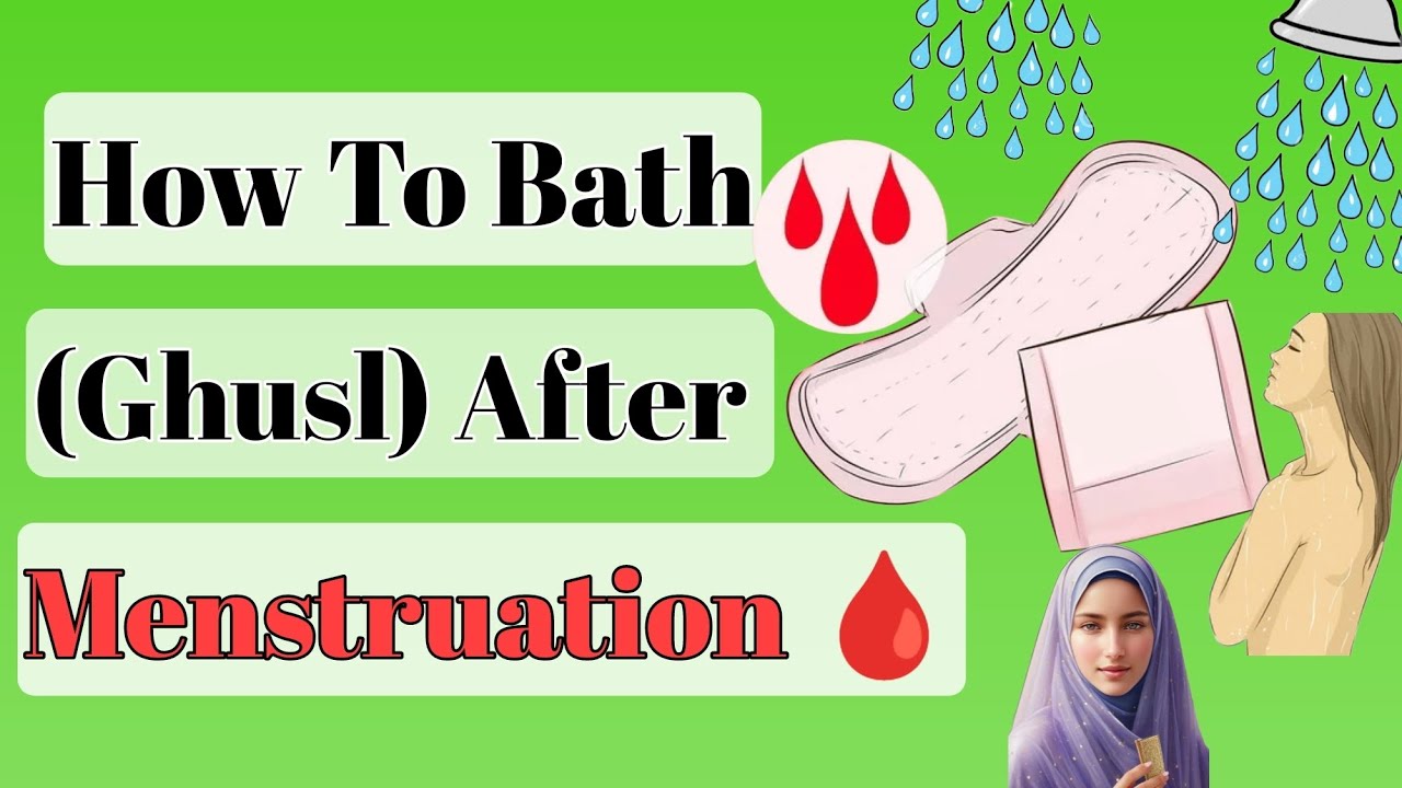 Cara mandi wajib setelah haid beserta doanya