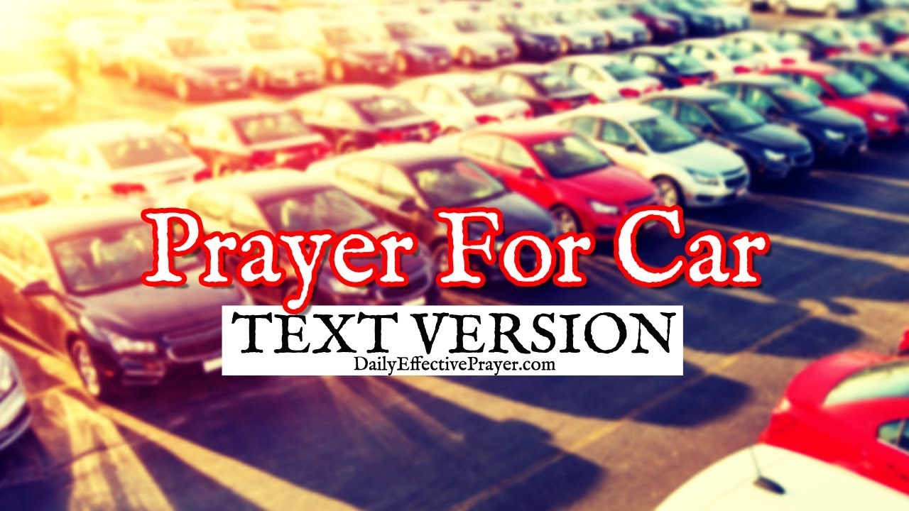 Prayer driver pray drivers jesus