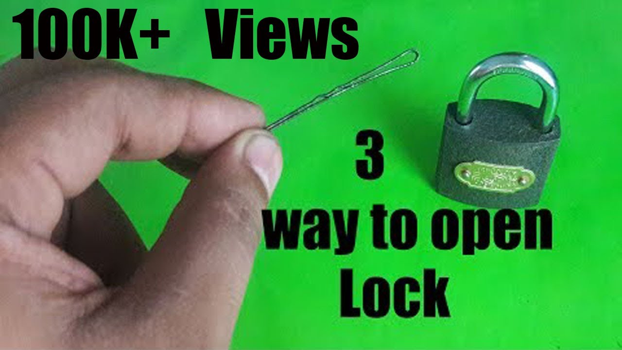 Lock open