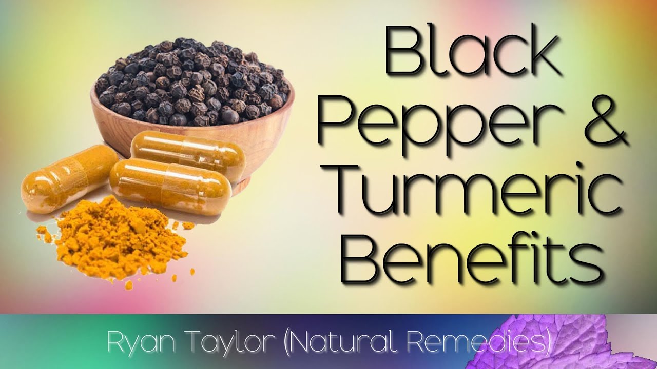 Turmeric together blackpepper