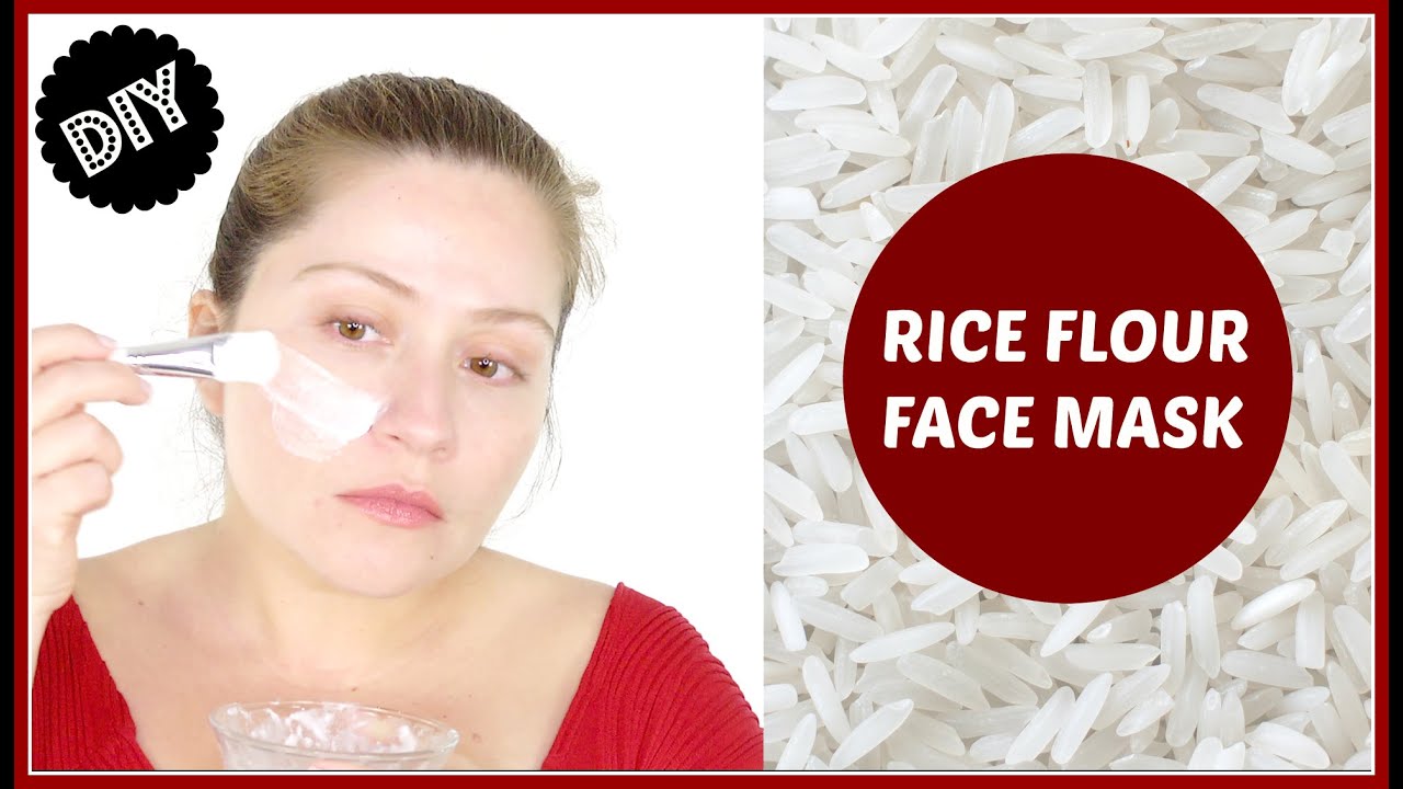 Rice mask face skin clear water bright care
