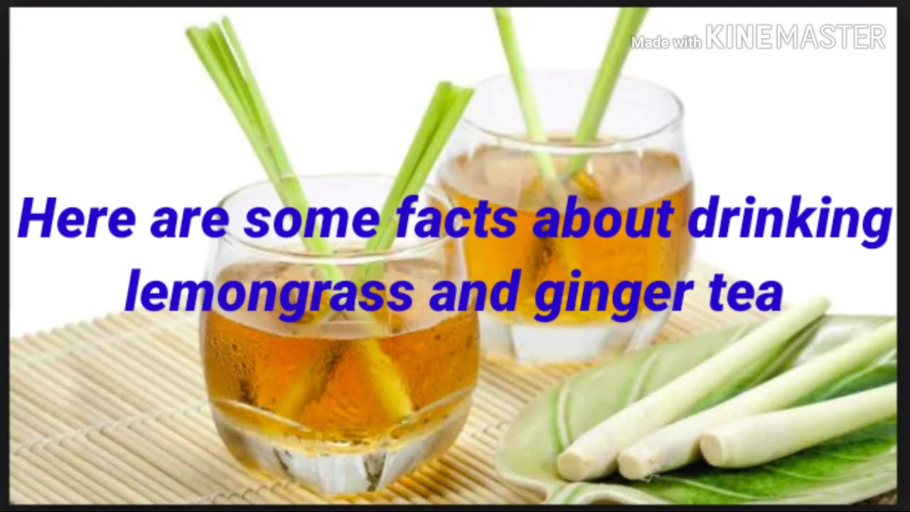 Lemongrass ginger tea fresh