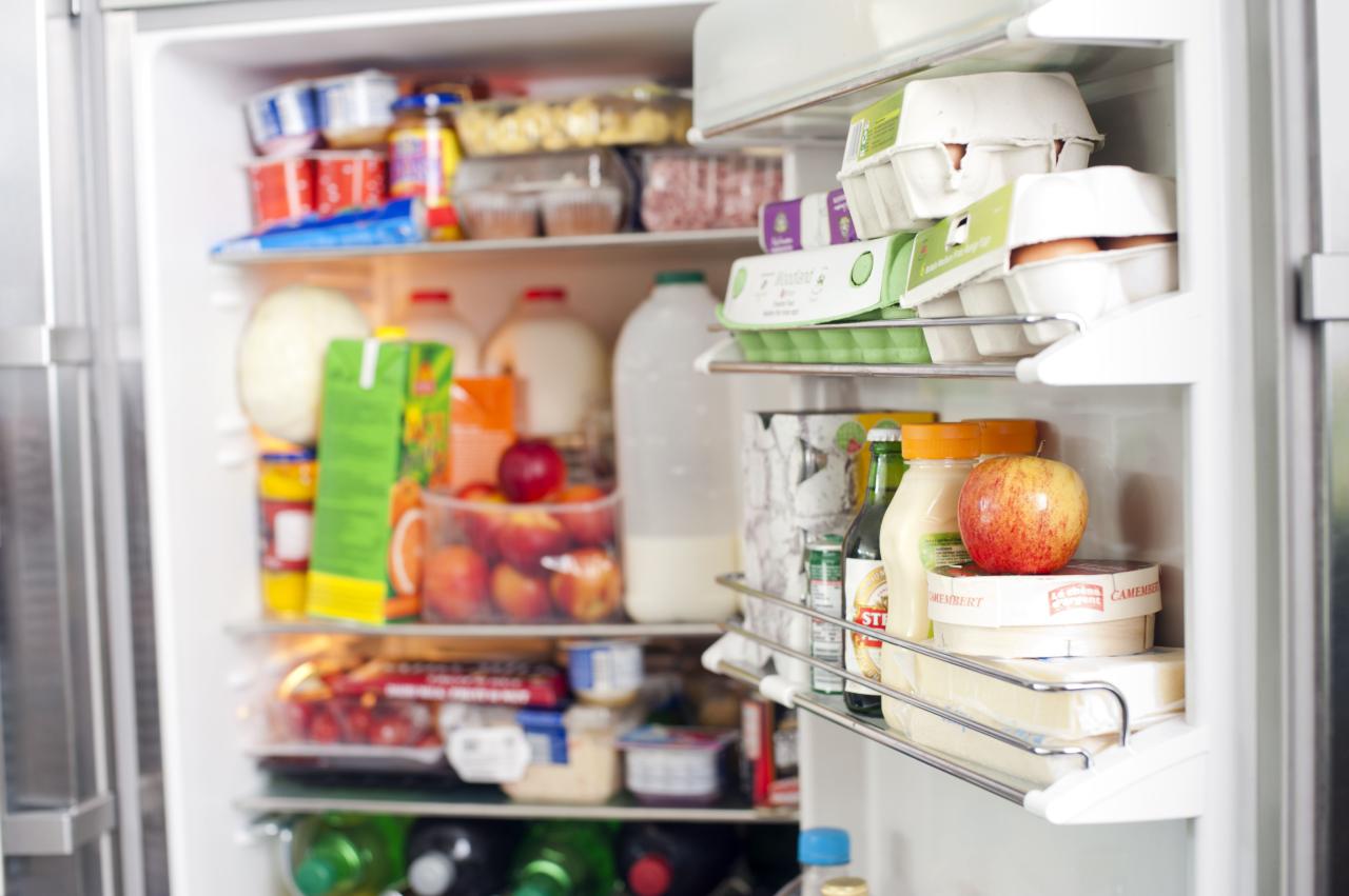 Groceries kylen epicurious maten blir ofta kvar refrigerator