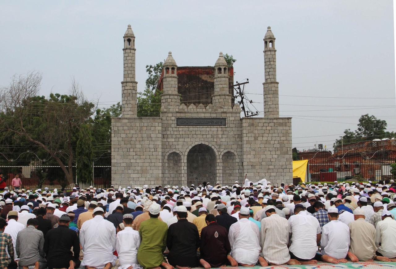 Eid adha mosque
