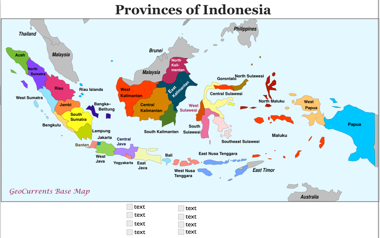 Provinsi di indonesia 2022