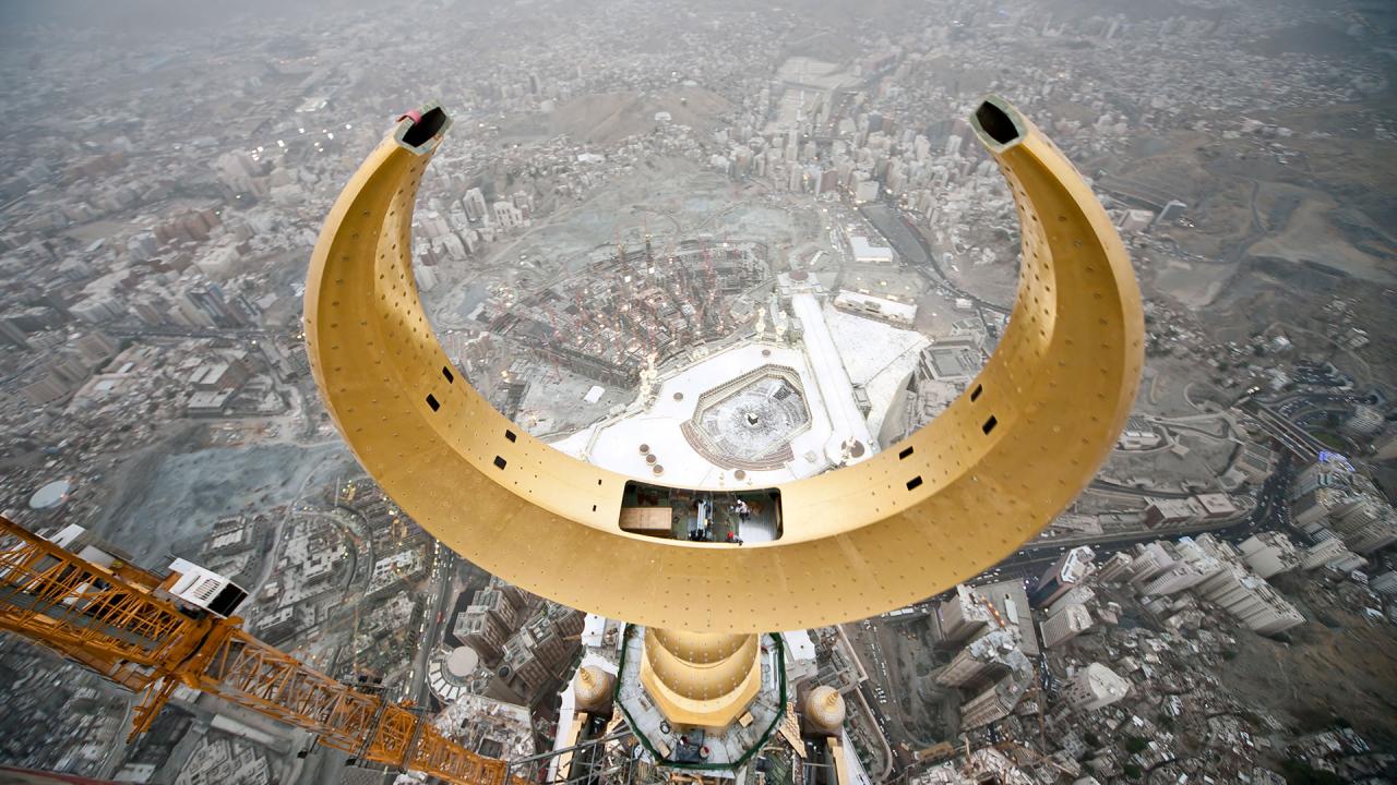 Saudi arabia makkah abraj bait mecca saudita meca torre hotels handasah