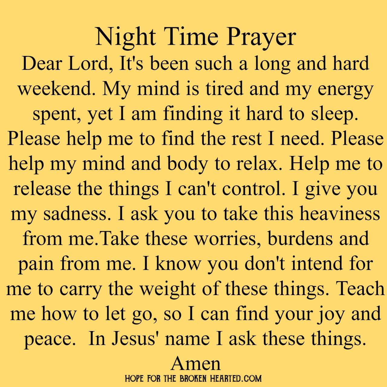 Arti doa mau tidur