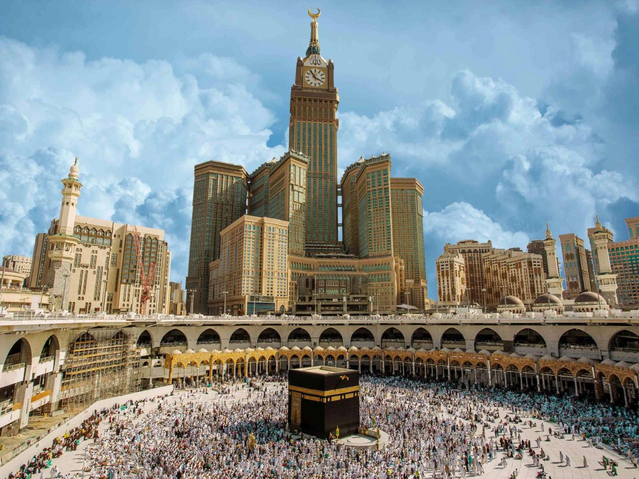 Makkah hilton towers hotel arabia saudi review