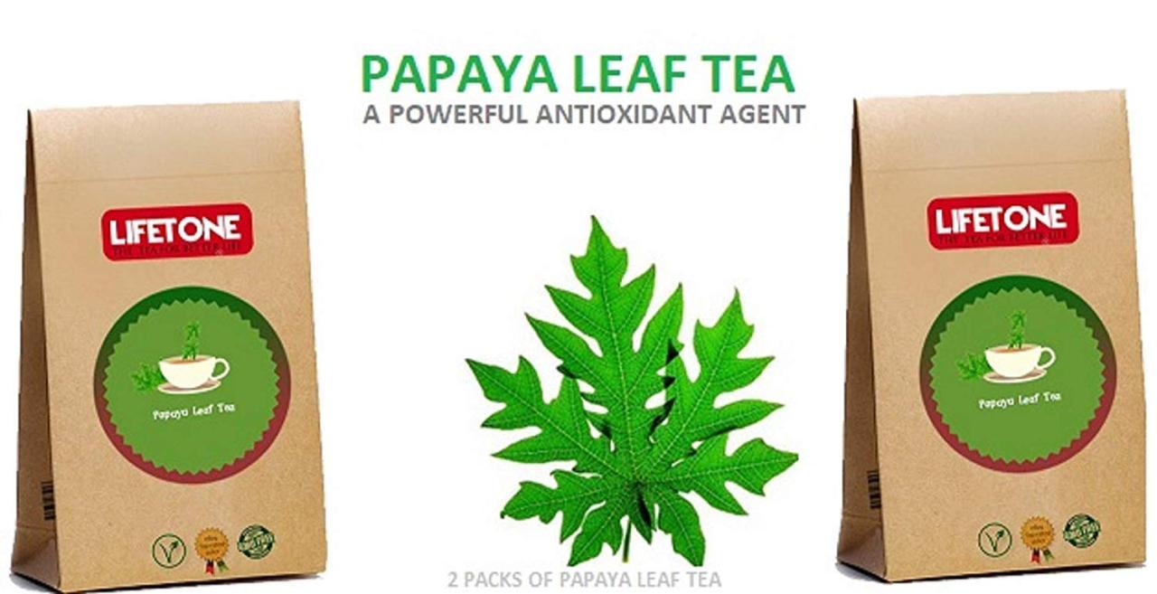 Tea buddha papaya teas organic leaf bags