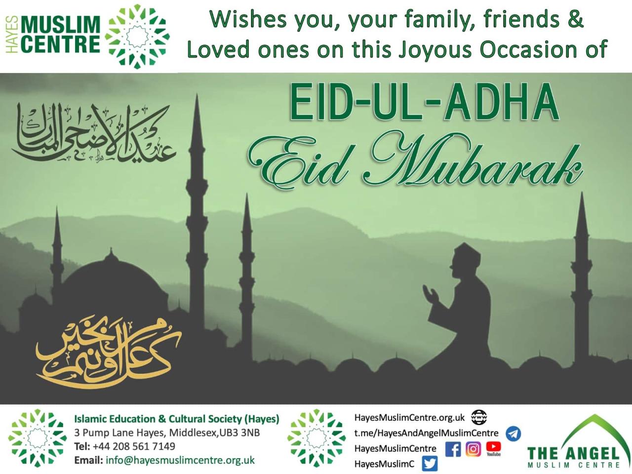 Eid adha prayer prophetic muslimhands