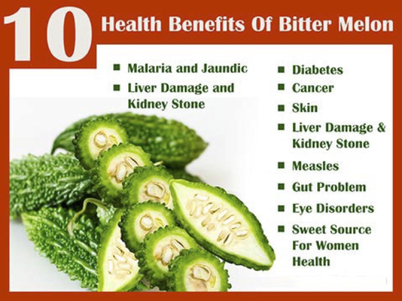 Bitter melon benefits health