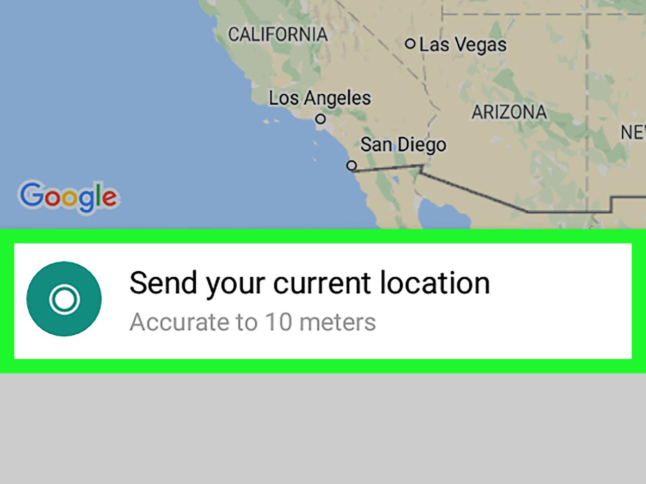 Location send someone wikihow