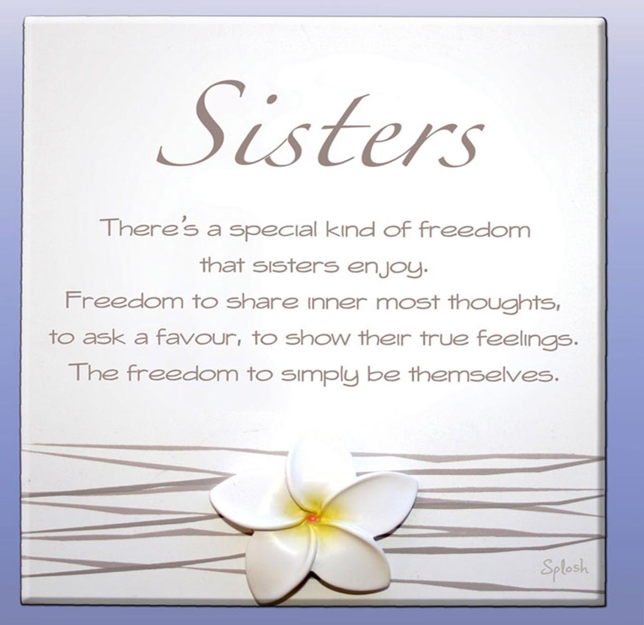 Sister sisters little family cards friends