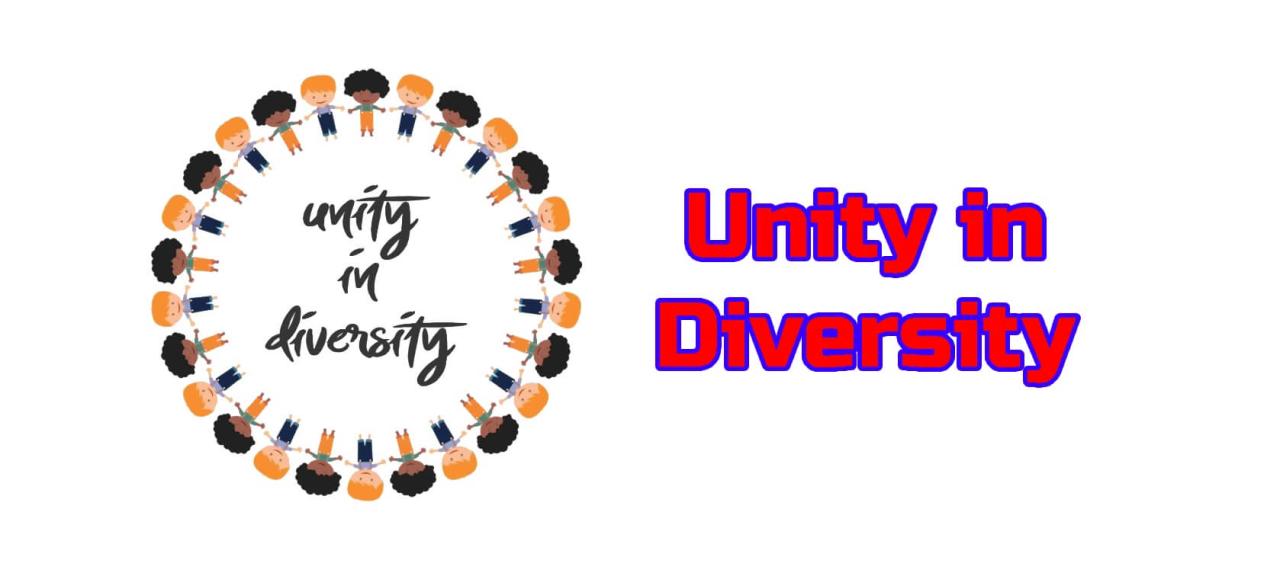 Diversity unity
