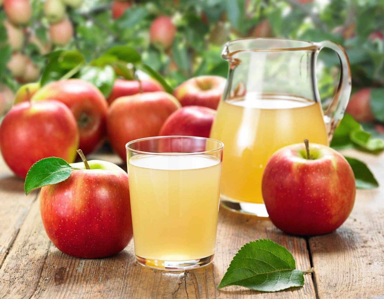 Manfaat minum jus apel di pagi hari