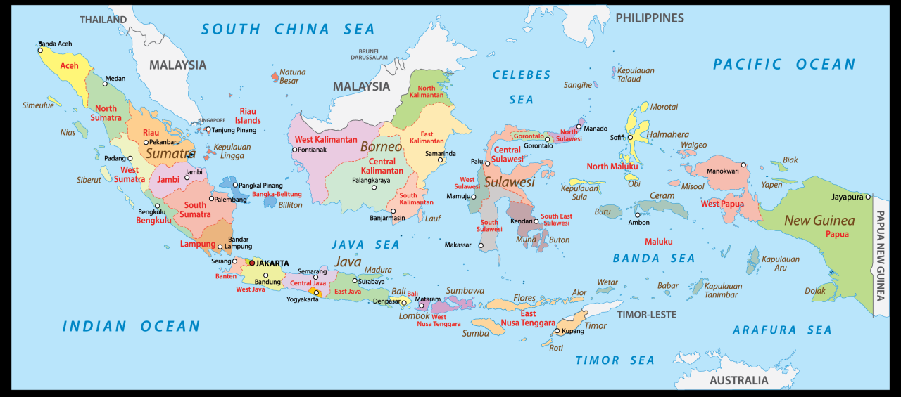 Provinsi di indonesia 2022