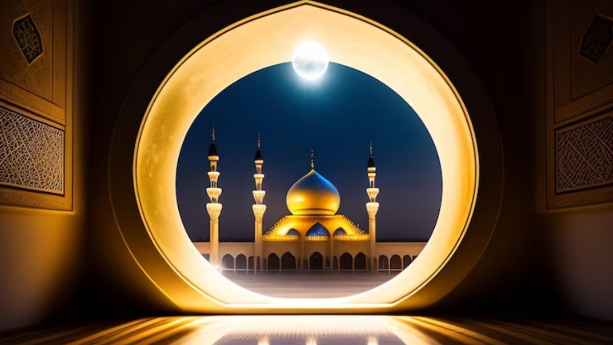 Eid adha mubarak idul fitr fitri alfitr crescent unduh biru bulan aladha ilustrasi ramadhan citypng pngwing