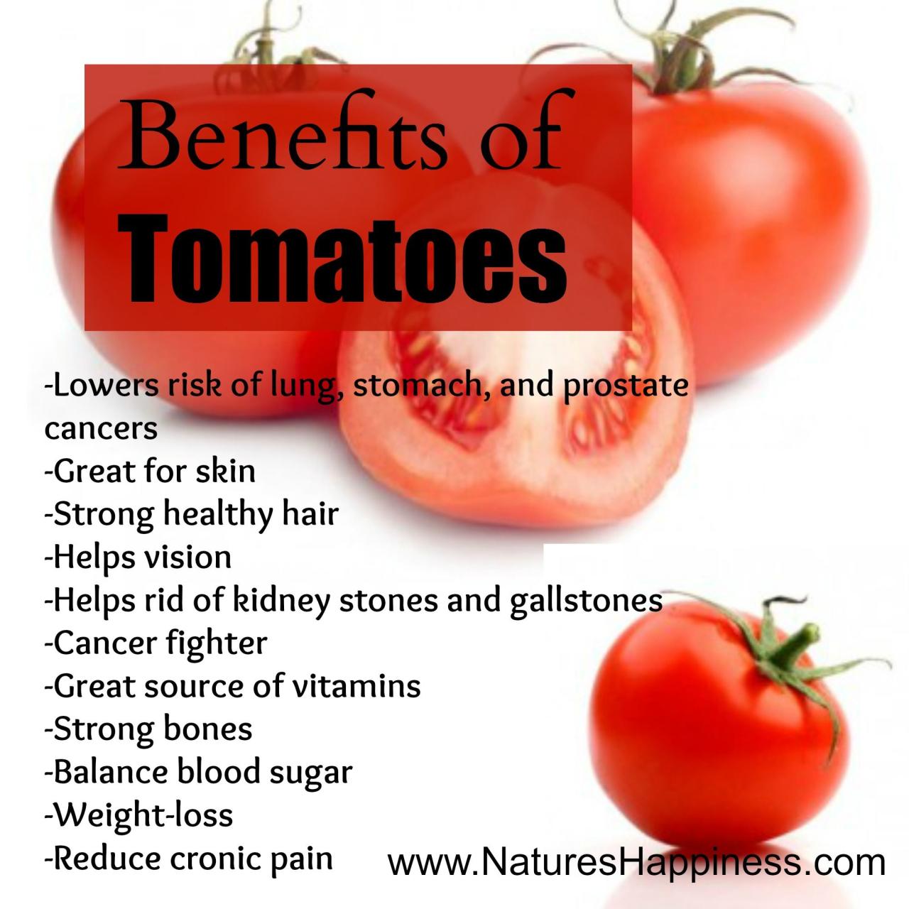 Manfaat makan tomat mentah