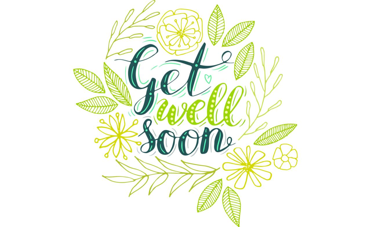 Well soon card words warmth cards garlanna greeting occasions special