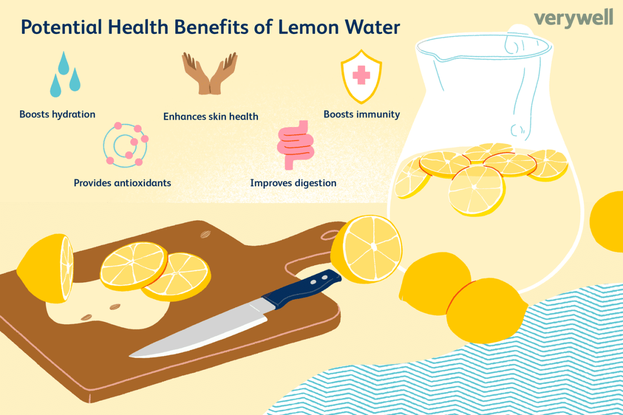 Manfaat minum lemon