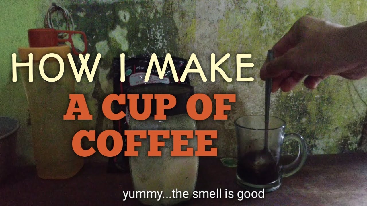 Cup coffee make