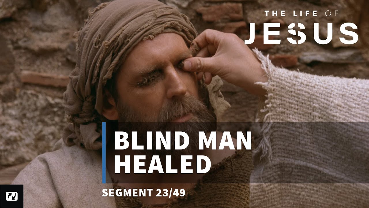 Jesus man blind healed bethsaida people forgave wrong had things they
