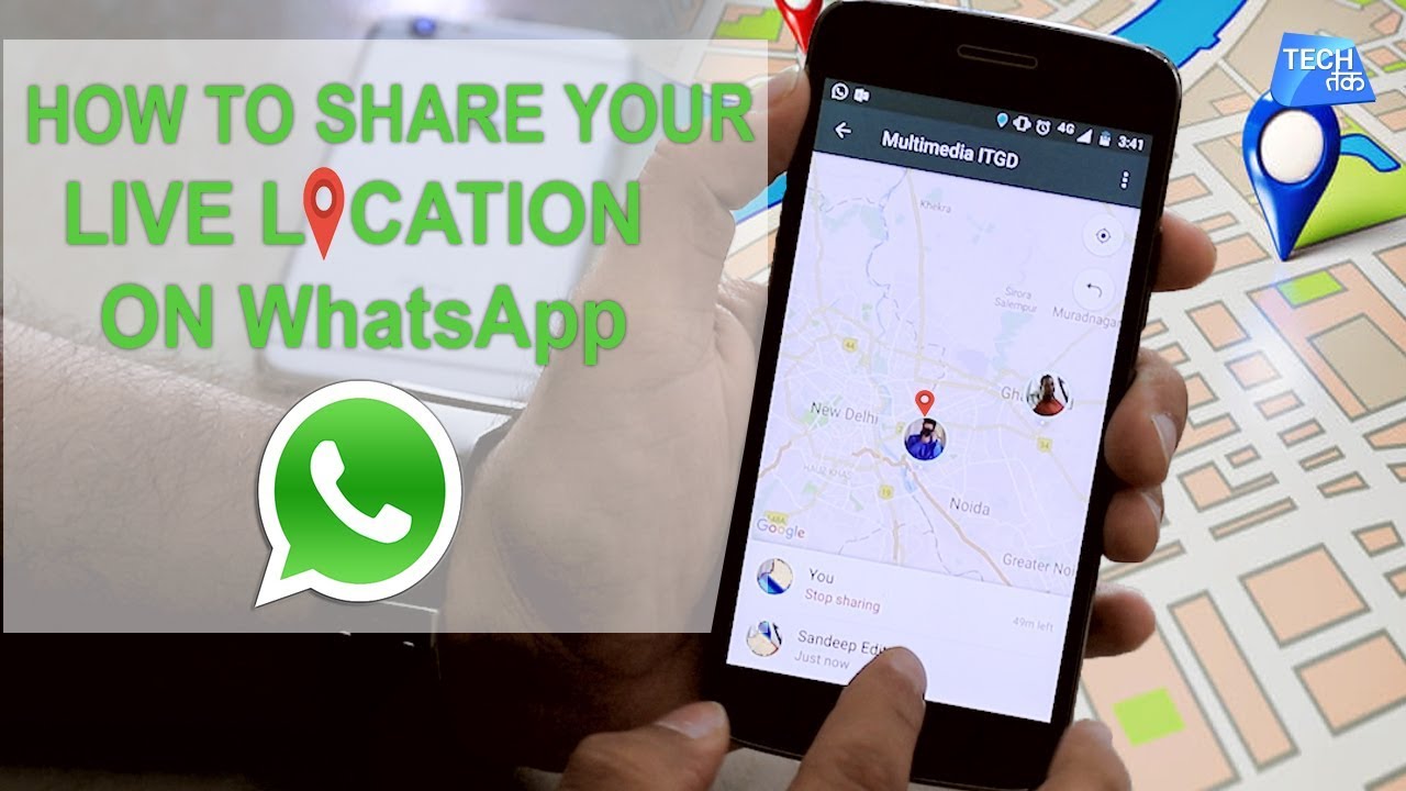 Cara share lokasi whatsapp