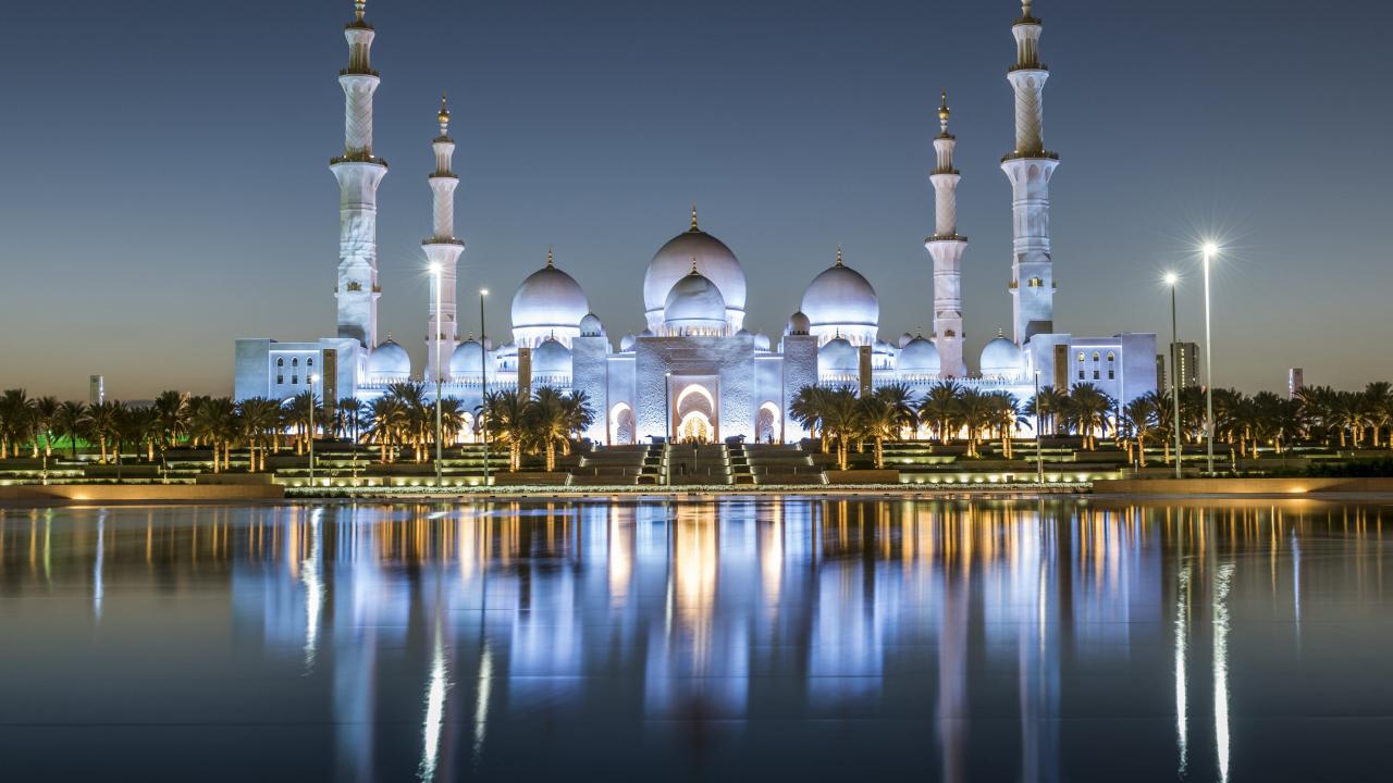 Mosque zayed sheikh wallpaper grand dhabi wallpapers abu background religious 1920 size click alphacoders